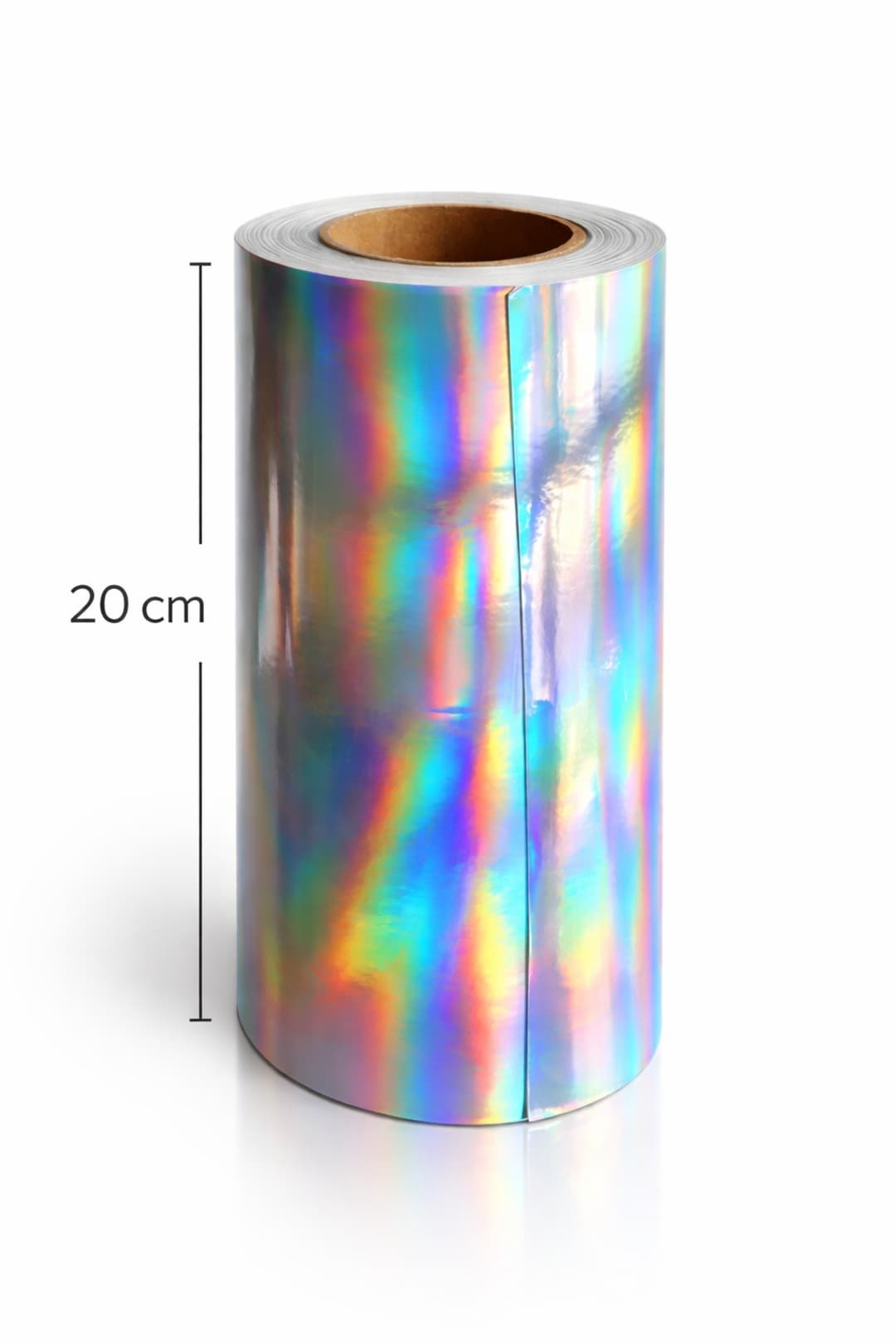Hologram Araç Kaplama Folyosu Gökkuşağı Aksesuar Kaplama Folyosu 20cm x 50metre RULO