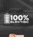 100% Electric Sticker