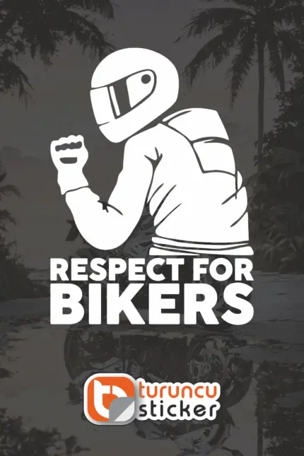 Respect For Bikers Sticker